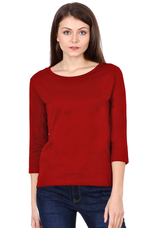 Red Full sleeves T-shirt