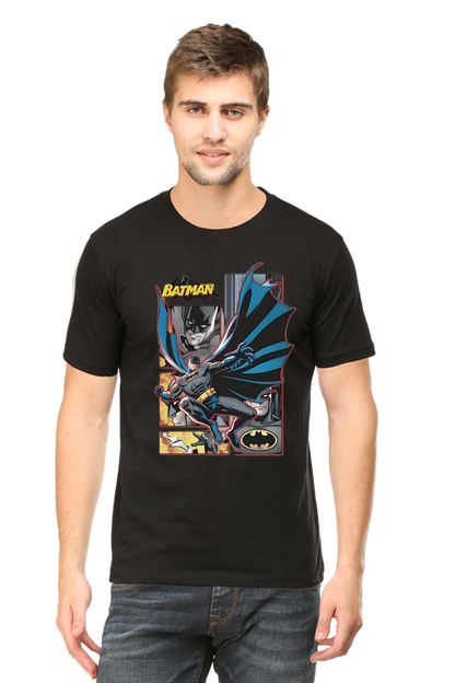 The Batman Comic Black T-shirt